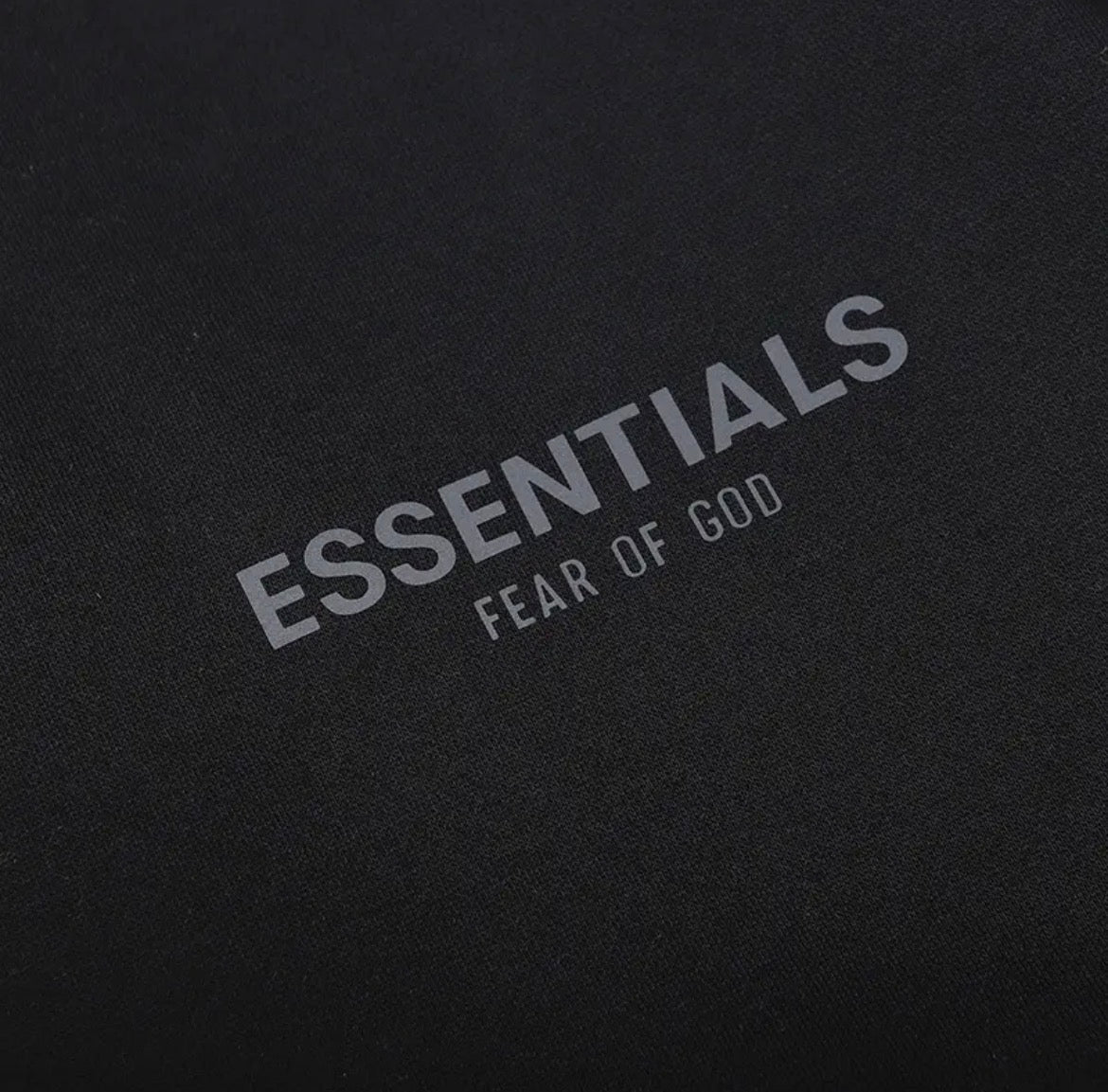 Essential Hoodie “Midnight Black” - Black