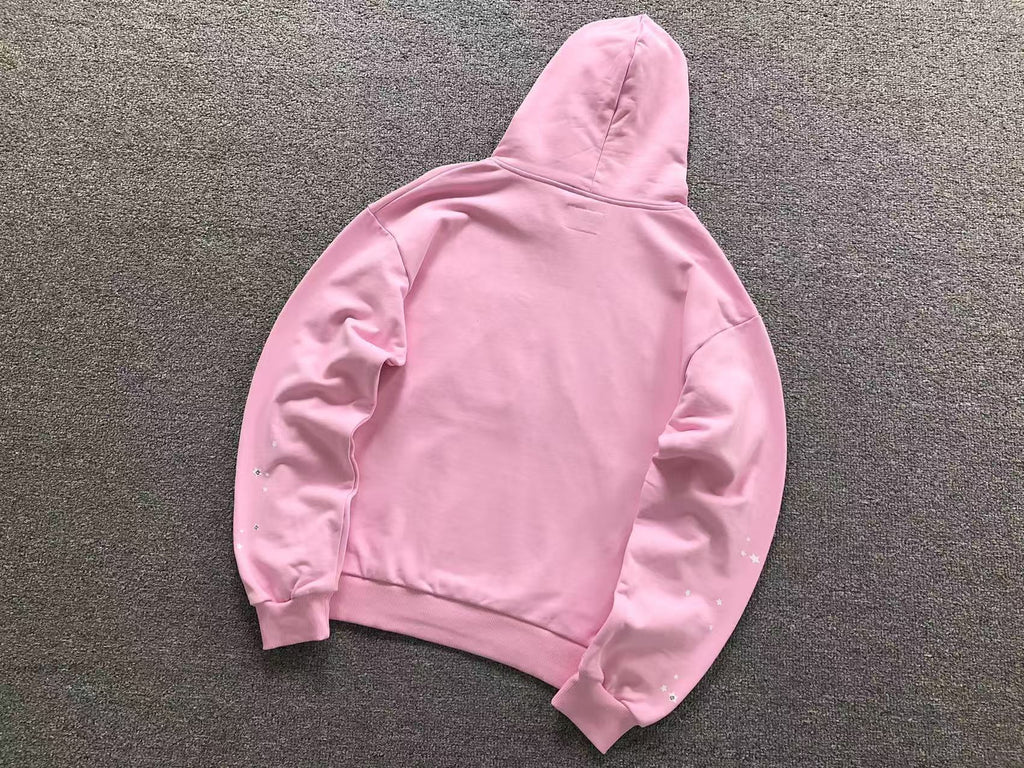 Sp5der Atlanta Hoodie Pink