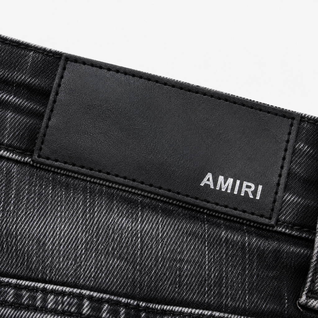 Pantalón AMIRI Staggered Rojo