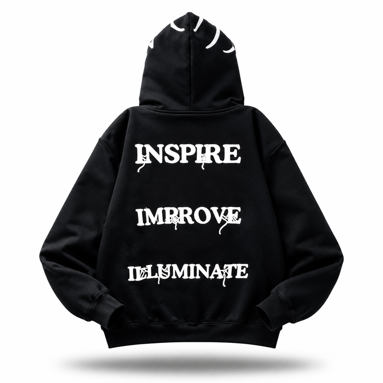 Sp5der "Spider Head" Graphic Hoodie / Black