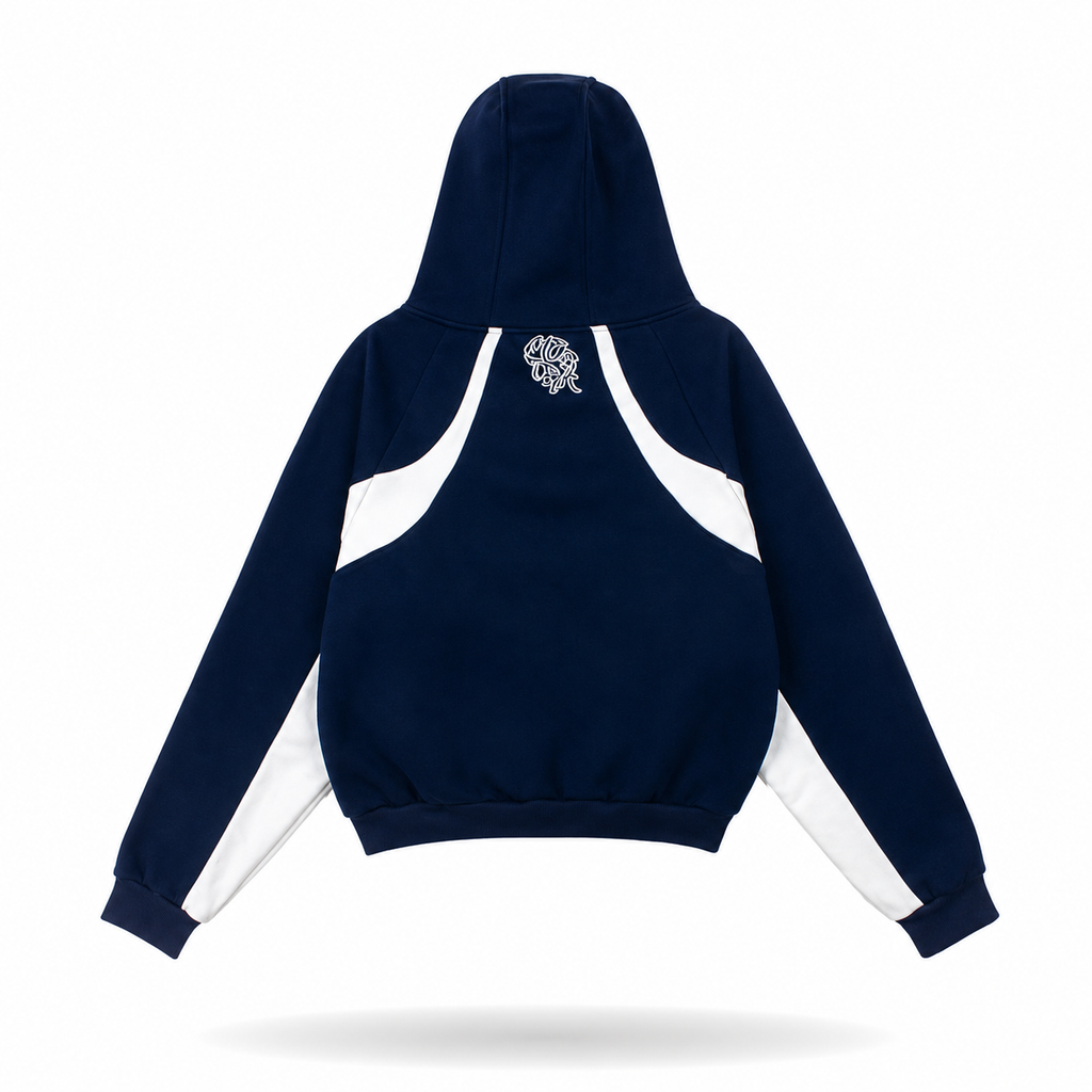 Velocity Contrast Panel Hoodie