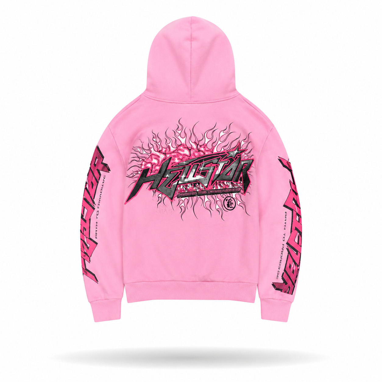 Hellstar Pink Flame Hoodie