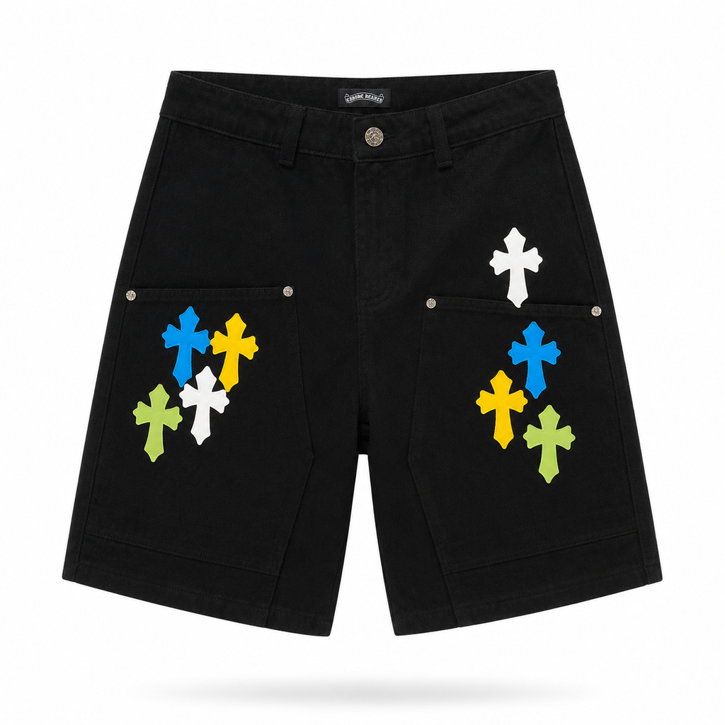 Short Chrome Hearts Cross Patch Carpenter