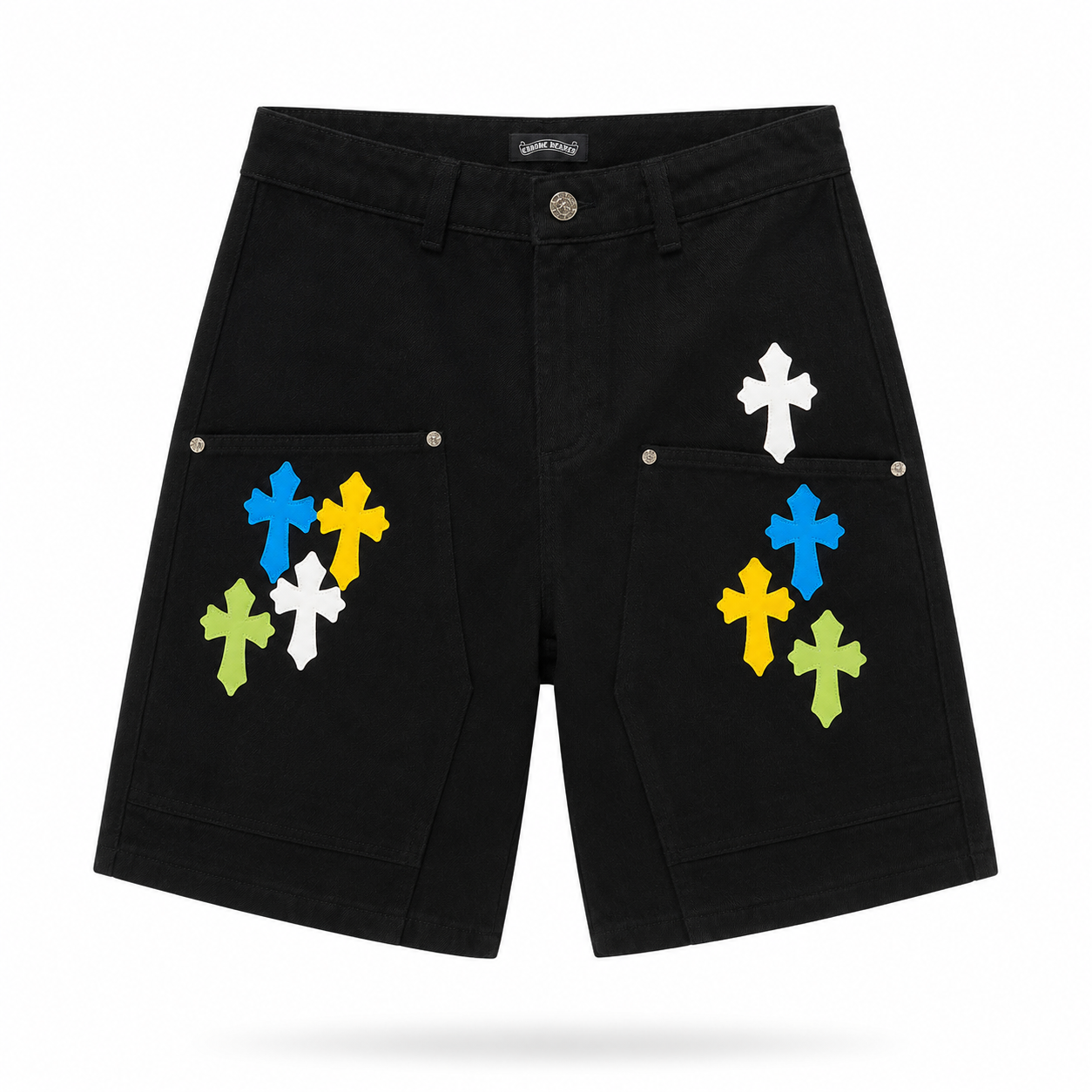 Short Chrome Hearts Cross Patch Carpenter