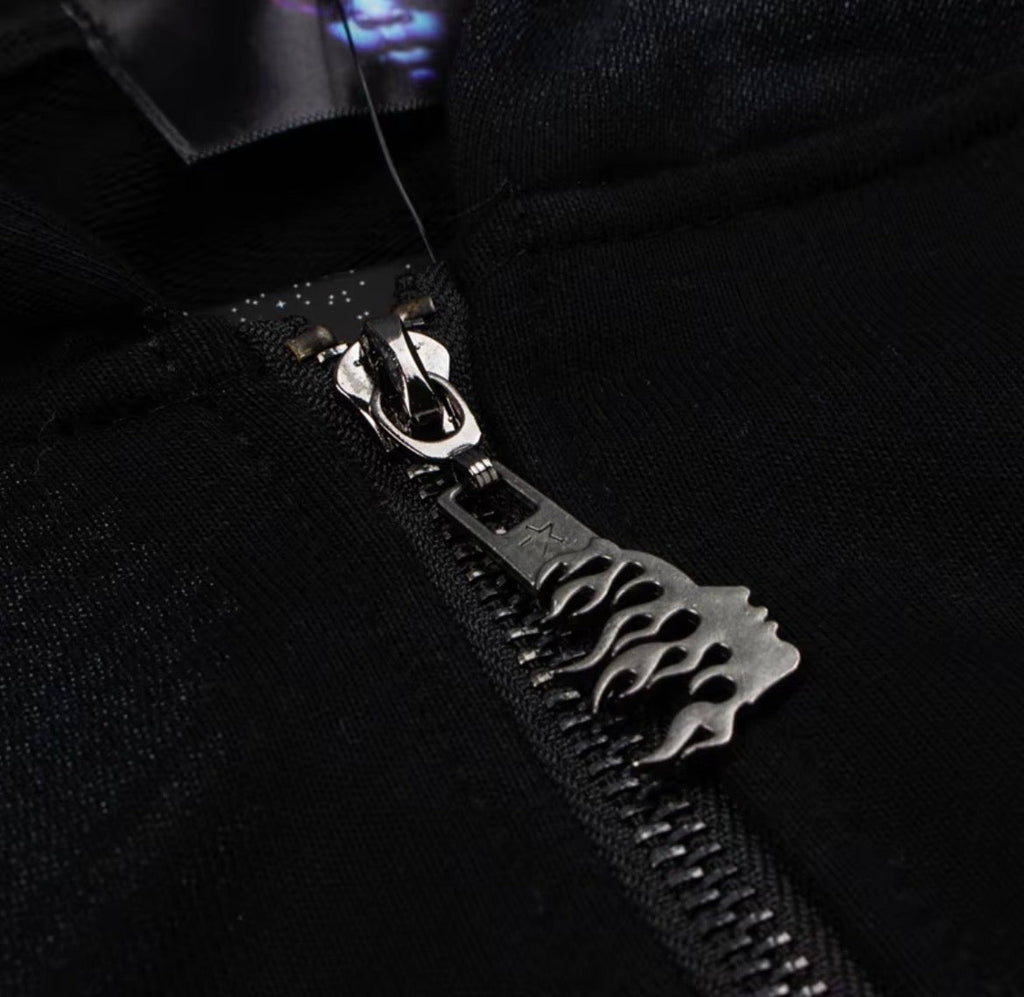 Hellstar Path to Paradise Zip Hoodie – Black
