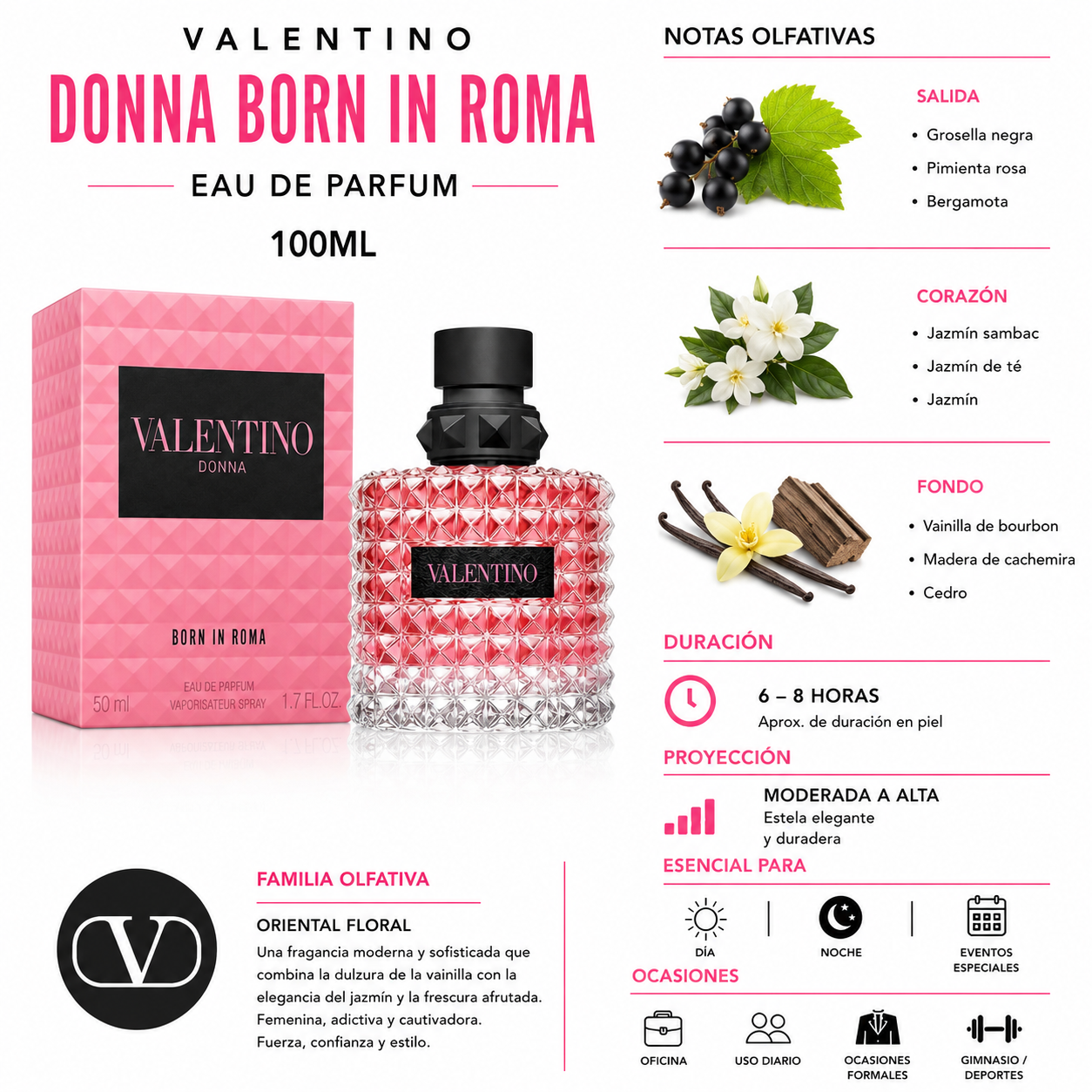 Valentino Donna de Born In Roma