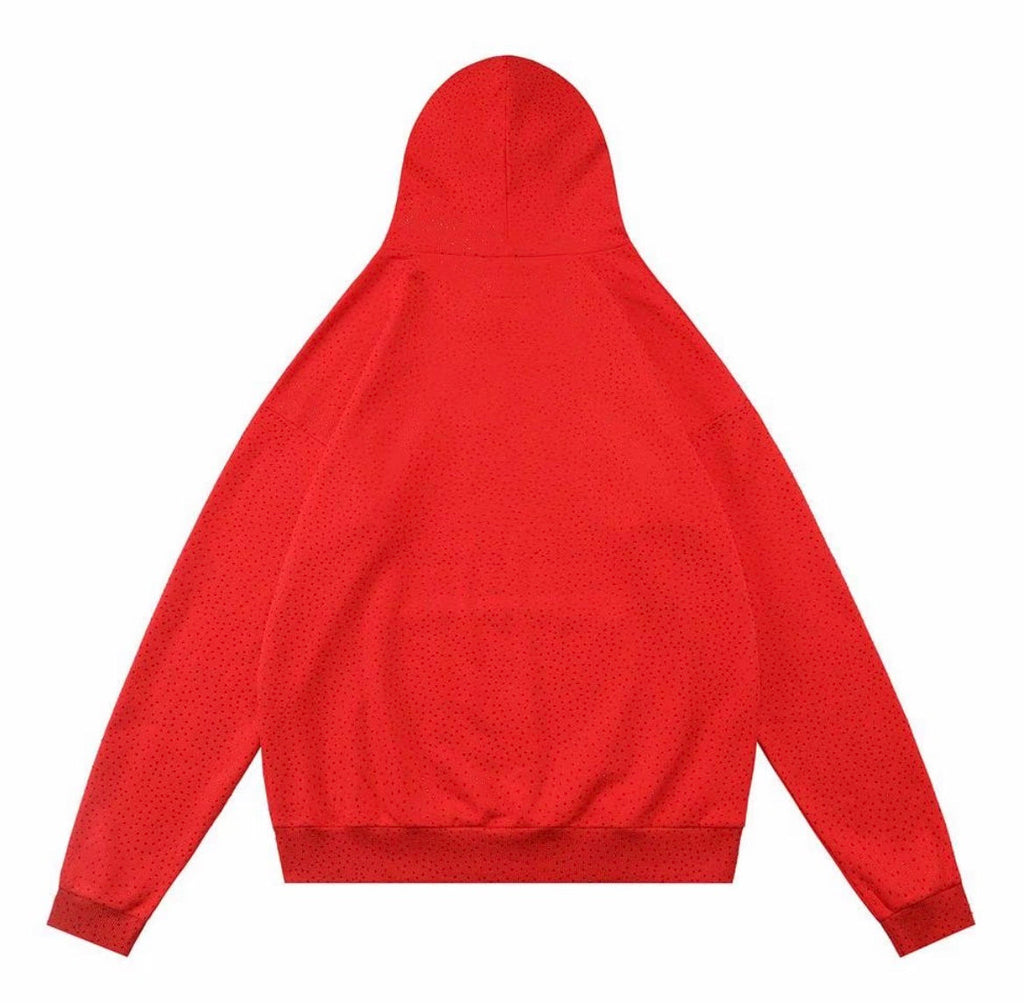 Sp5der Young Thug Web Hoodie – Red (Pearl Edition)