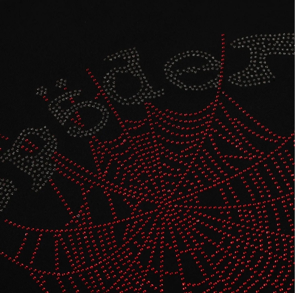 Sp5der Worldwide "Web" Tee / Black & Red