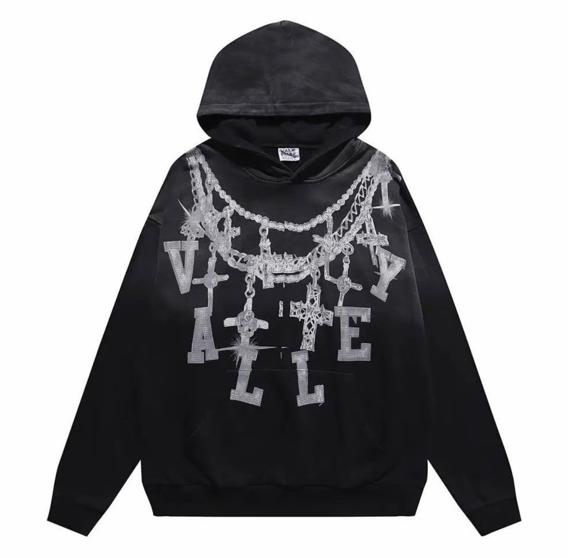 VALE FOREVER “VALLEY 97” HOODIE BLACK