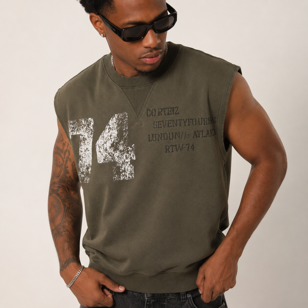 Set Corteiz RTW-74 Sweat Vest