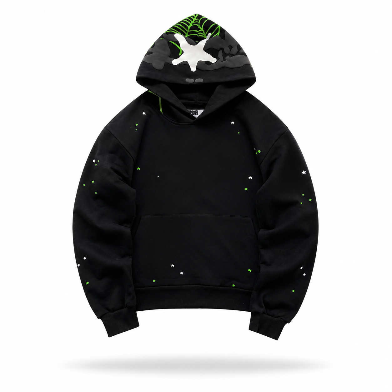 Sp5der Star OG Web V2 Hoodie 'Slime Green'