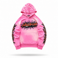 Hellstar Brain Fade Hoodie Pink