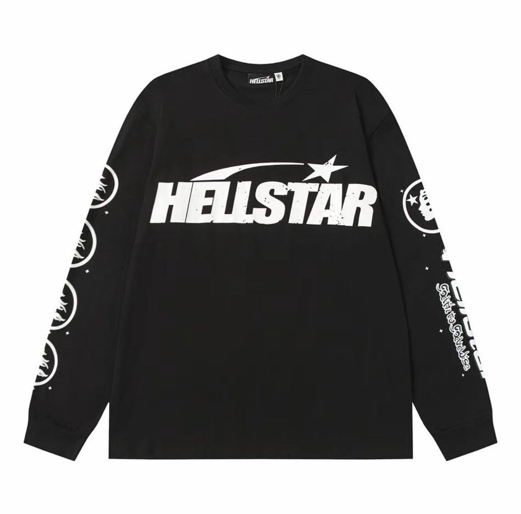 Hellstar Core Logo Hoodie – Black