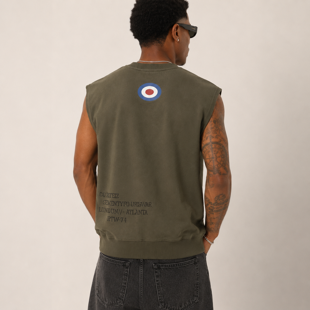 Set Corteiz RTW-74 Sweat Vest