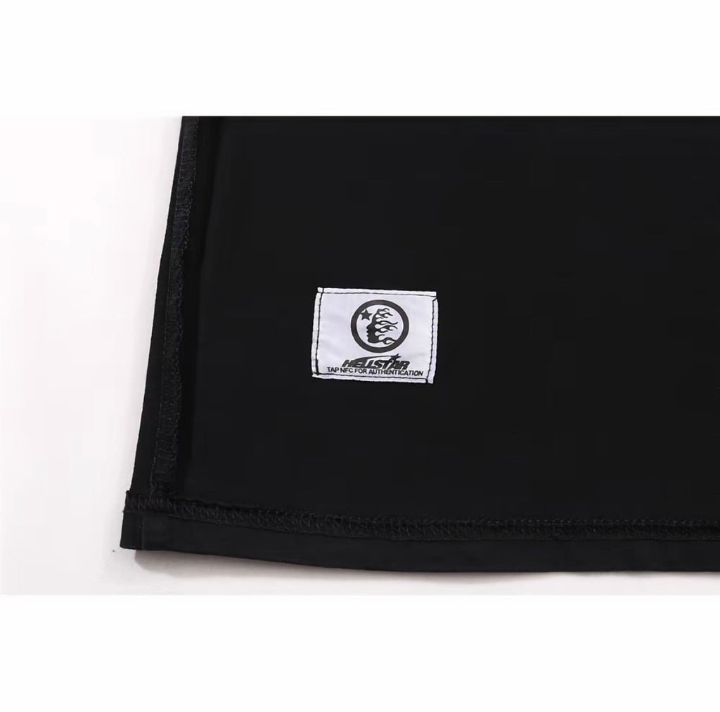 Hellstar Moto-Sports Heavyweight Boxy Tee — Black