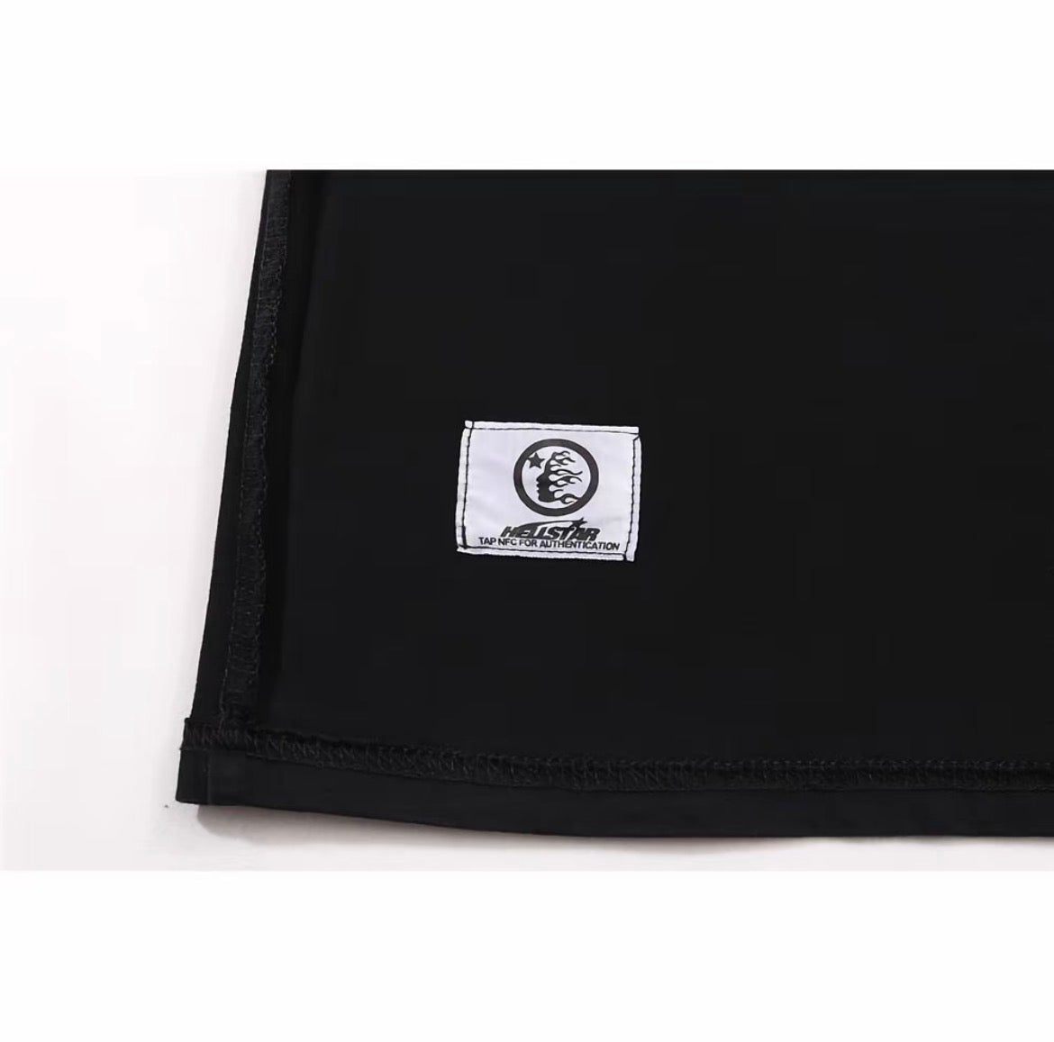 Hellstar Moto-Sports Heavyweight Boxy Tee — Black