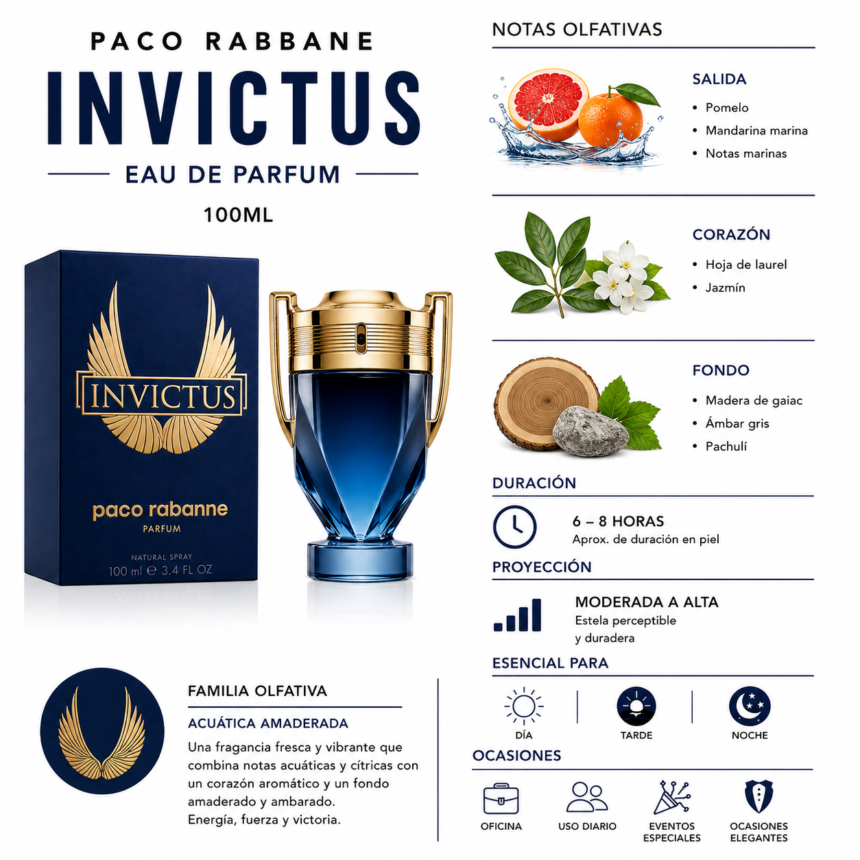 Paco Rabbane Invictus - EAU de Parfum