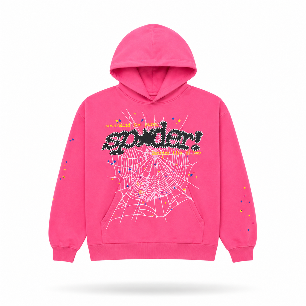 Sudadera Sp5der P*NK V2 en Rosa