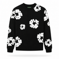 Camiseta Denim Tears Wreath Negra