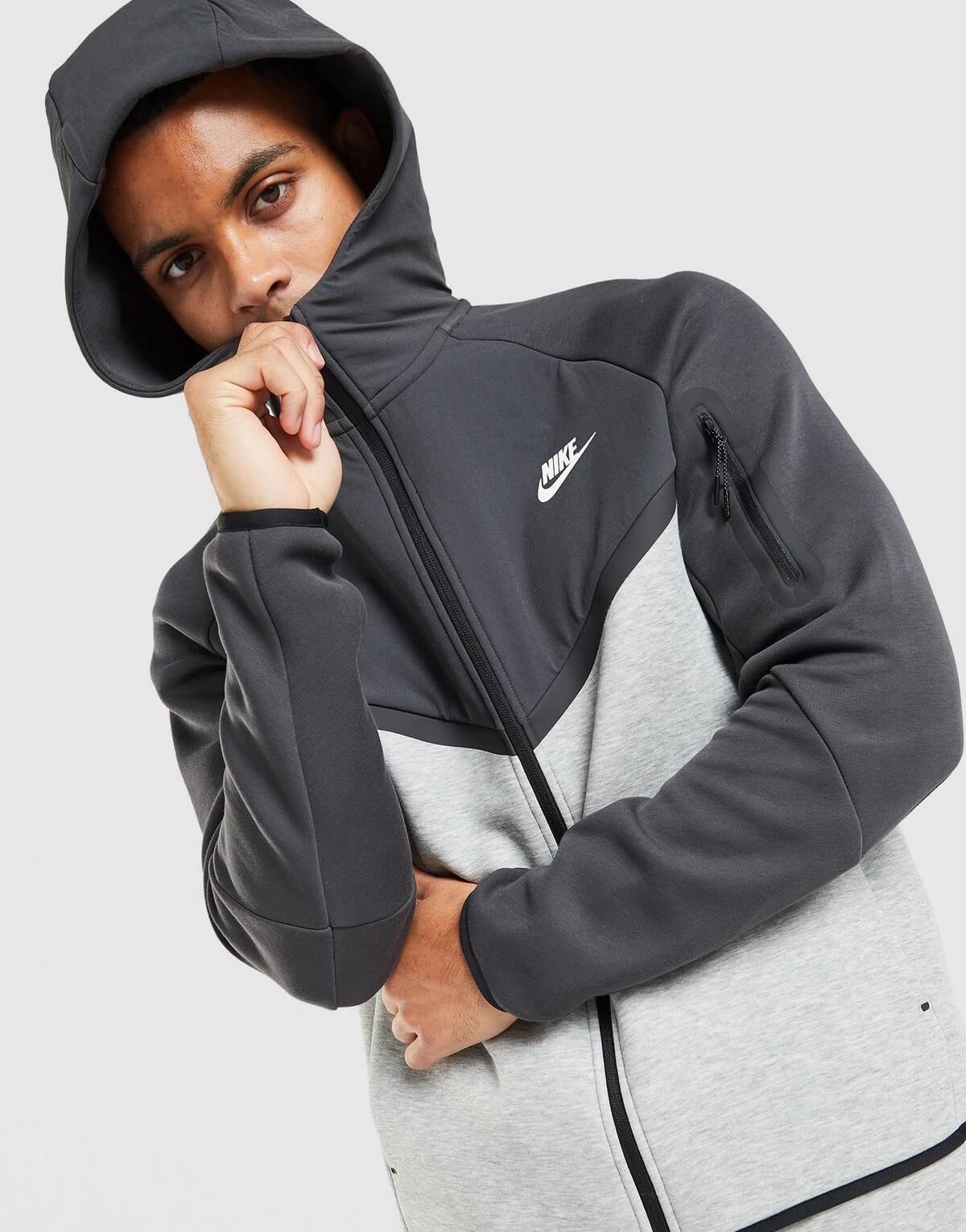 Nike Tech Fleece Gris Oscuro