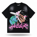 Hellstar "Worldwide" Jet Hand Tee