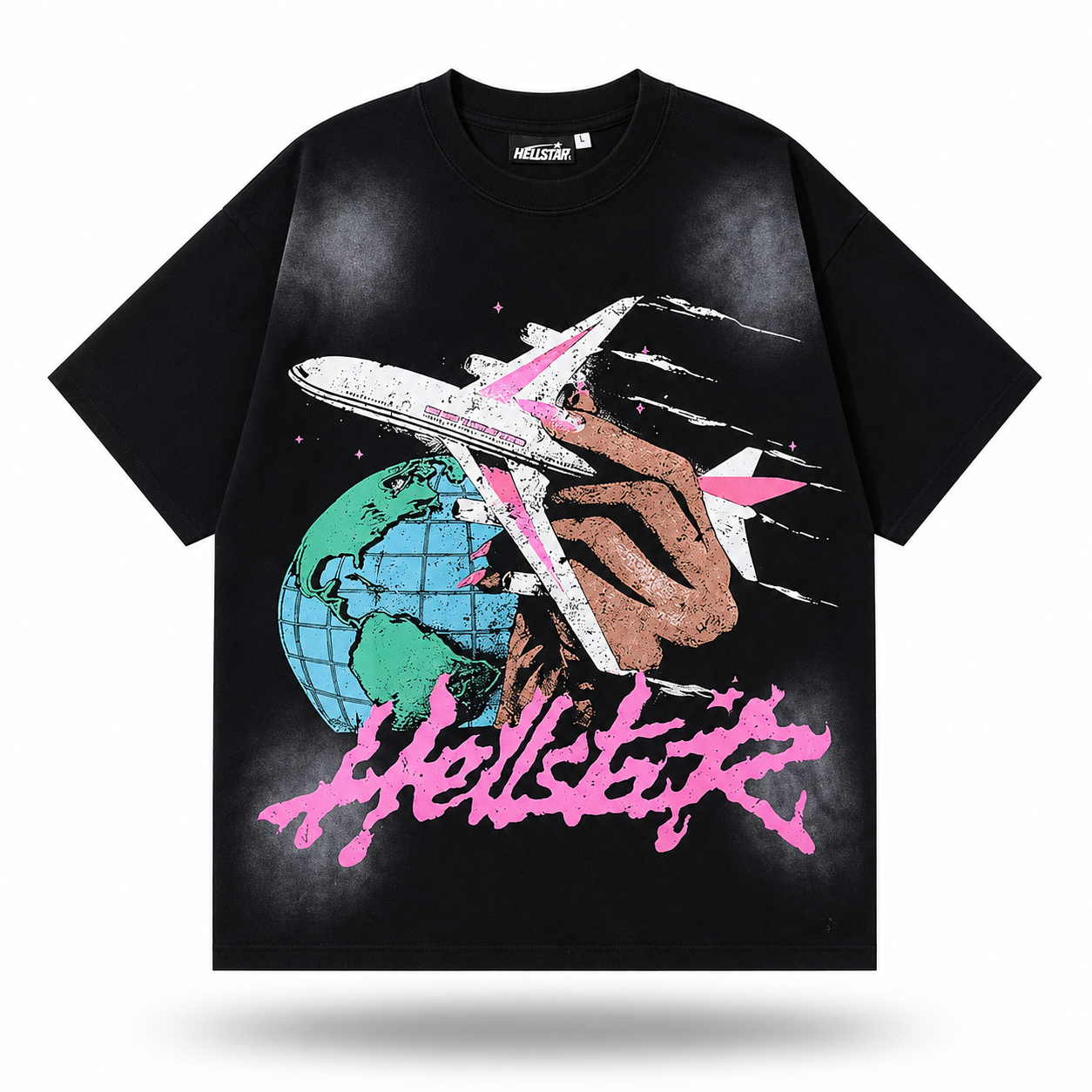 Hellstar "Worldwide" Jet Hand Tee