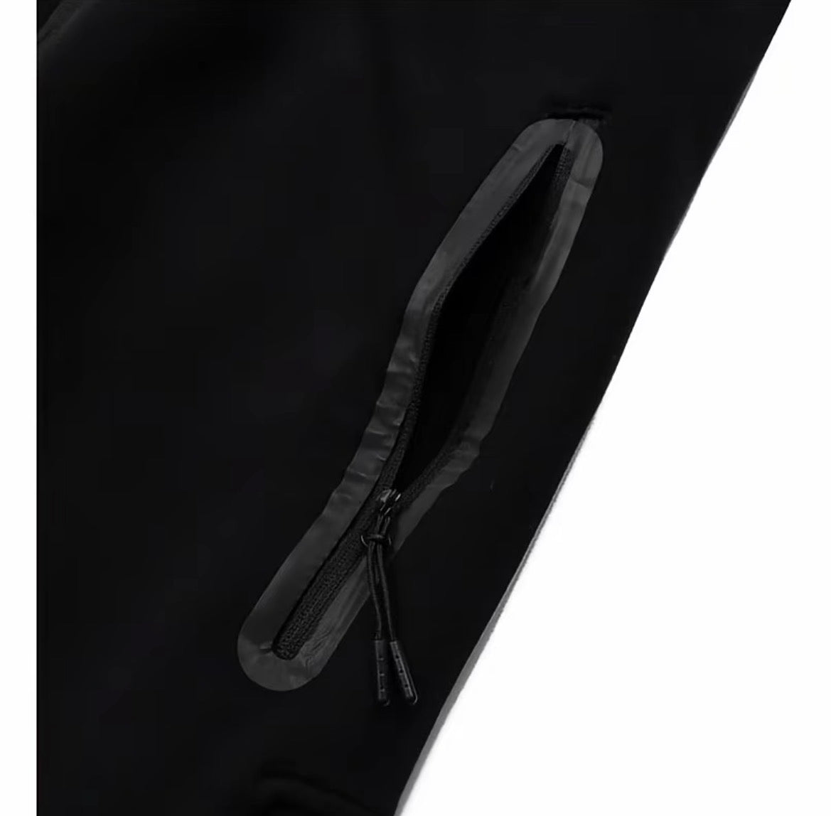 Syna x Central Cee Zip pants – Black