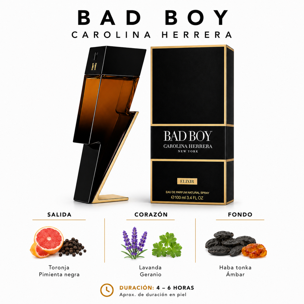 Carolina Herrera “Bad Boy Elixir” New York