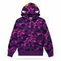 Sudadera BAPE Shark Split Camo Violeta