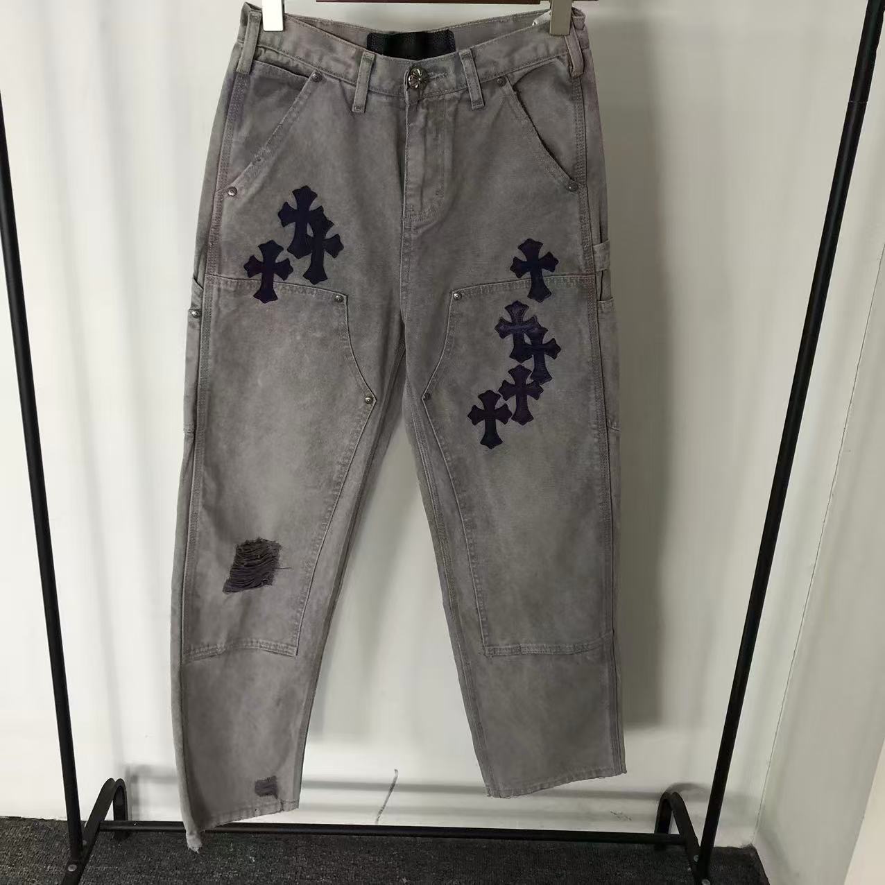Pantalón Chrome Hearts Cross Patch Carpenter