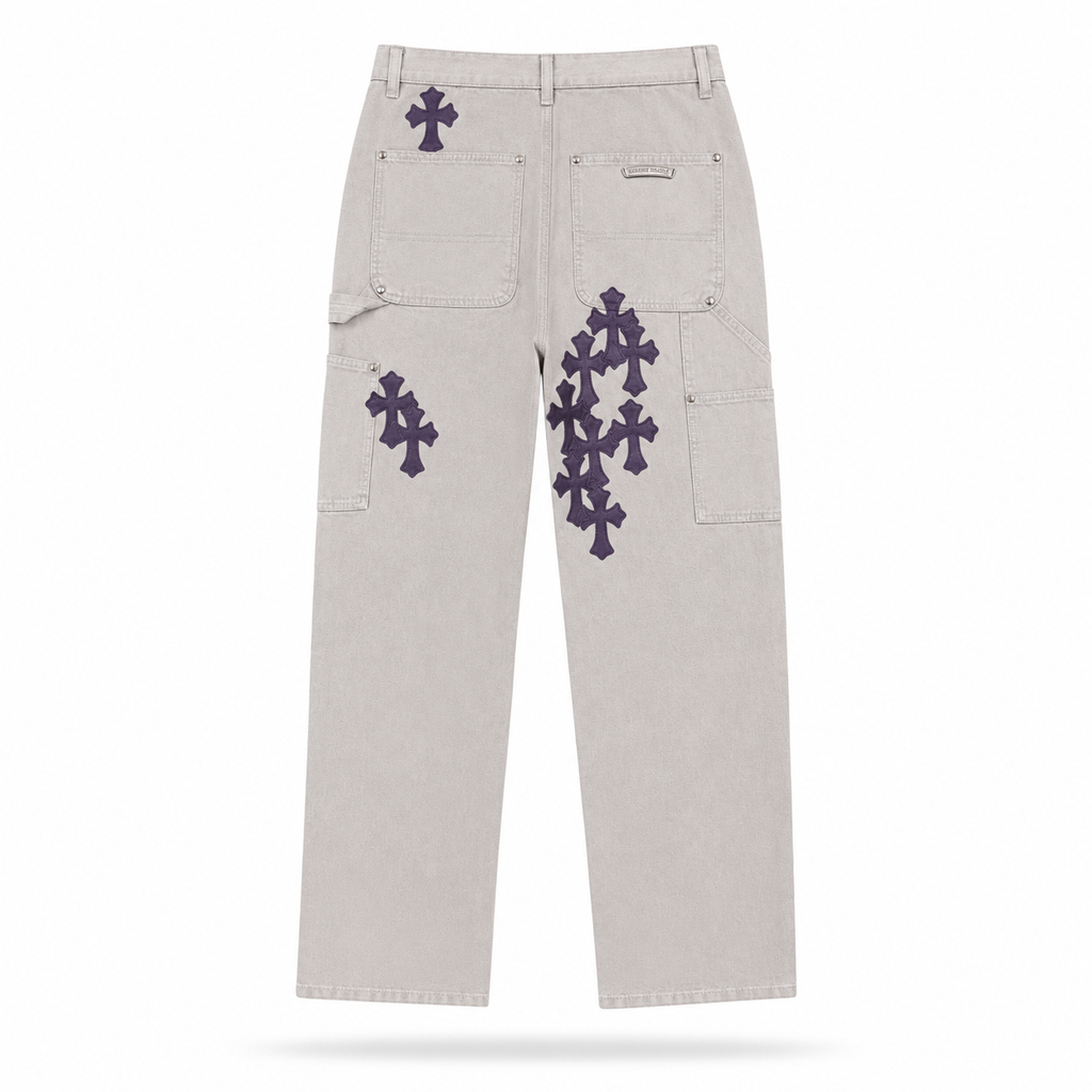 Pantalón Chrome Hearts Cross Patch Carpenter