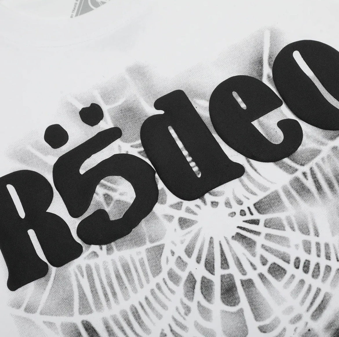 Sp5der "R5deo" Rodeo Web Tee / White