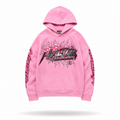 Hellstar Pink Flame Hoodie