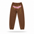 Sp5der Worldwide Sweatpants Brown / Pink
