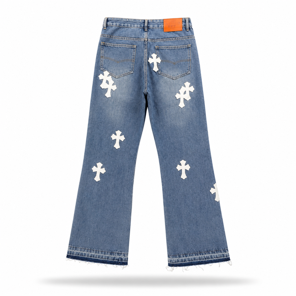 Chrome Hearts × Gallery Dept. – Washed Blue