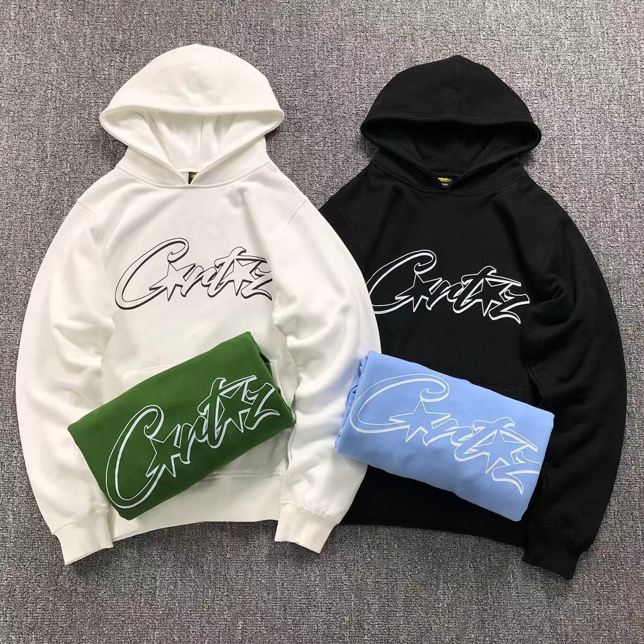 Corteiz Alcatraz Script Hoodie