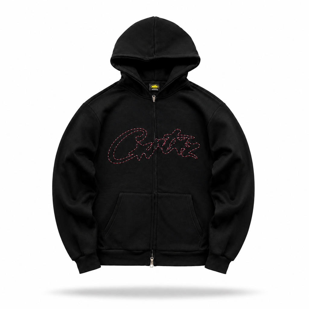 Corteiz Rhinestone Alcatraz Tracksuit Set