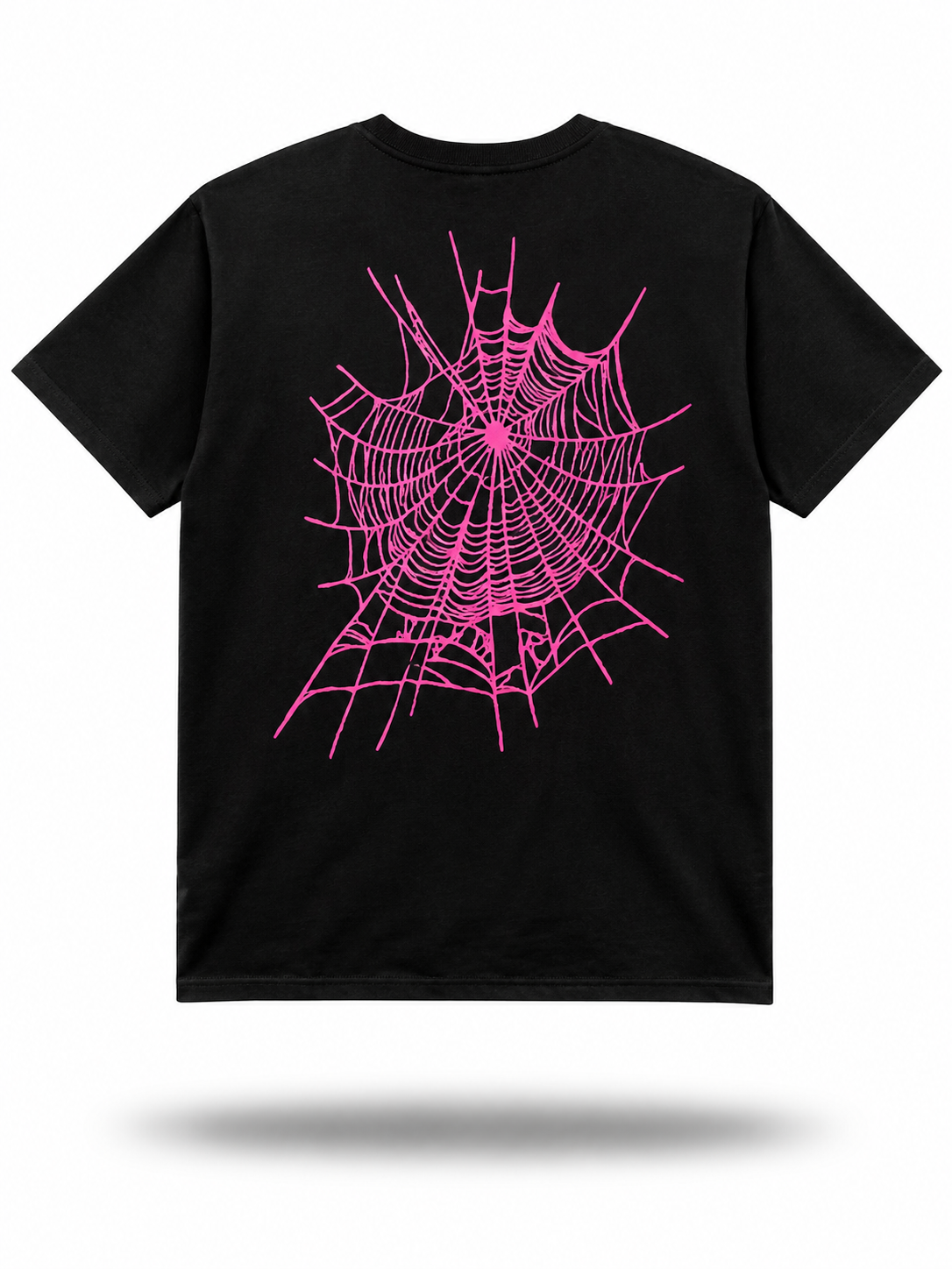 Sp5der "Worldwide Web" Puff Tee / Black