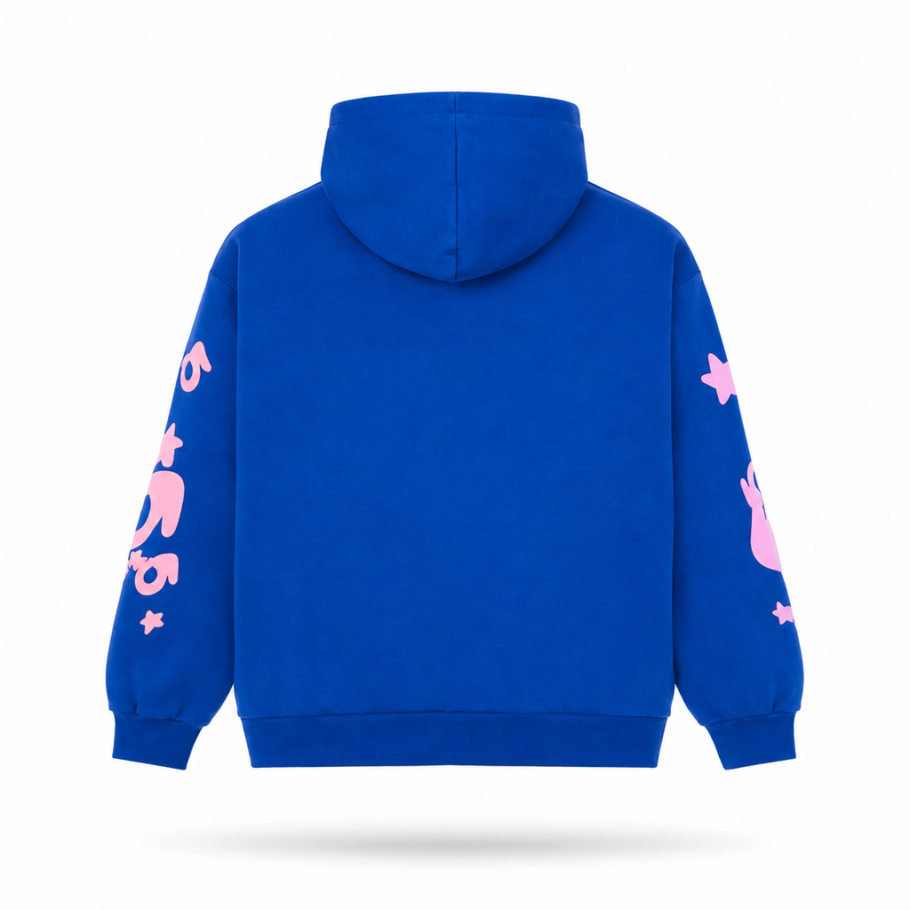 Sudadera Sp5der Beluga Azul