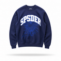 Sp5der Web Crewneck (Navy Blue/White)⁠