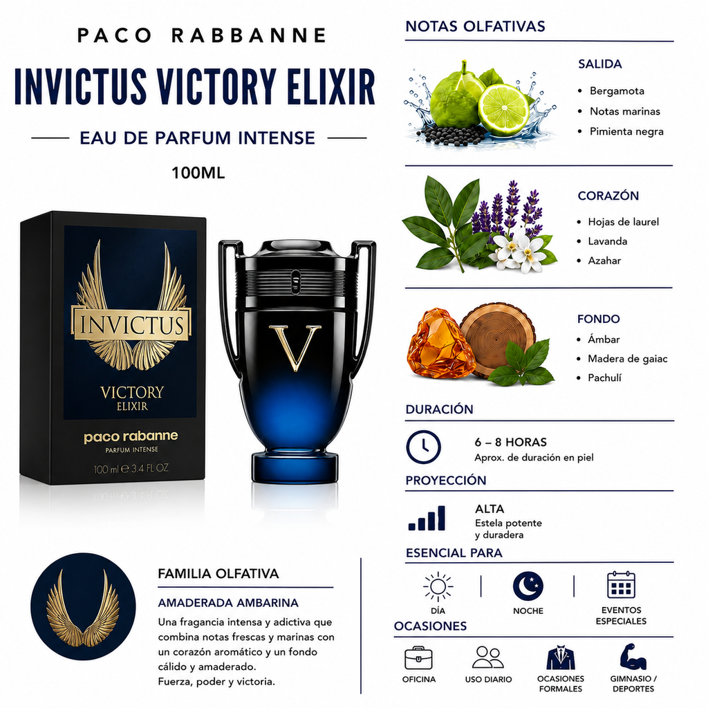 Paco Rabbane Invictus Victory Elixir - EAU de Parfum