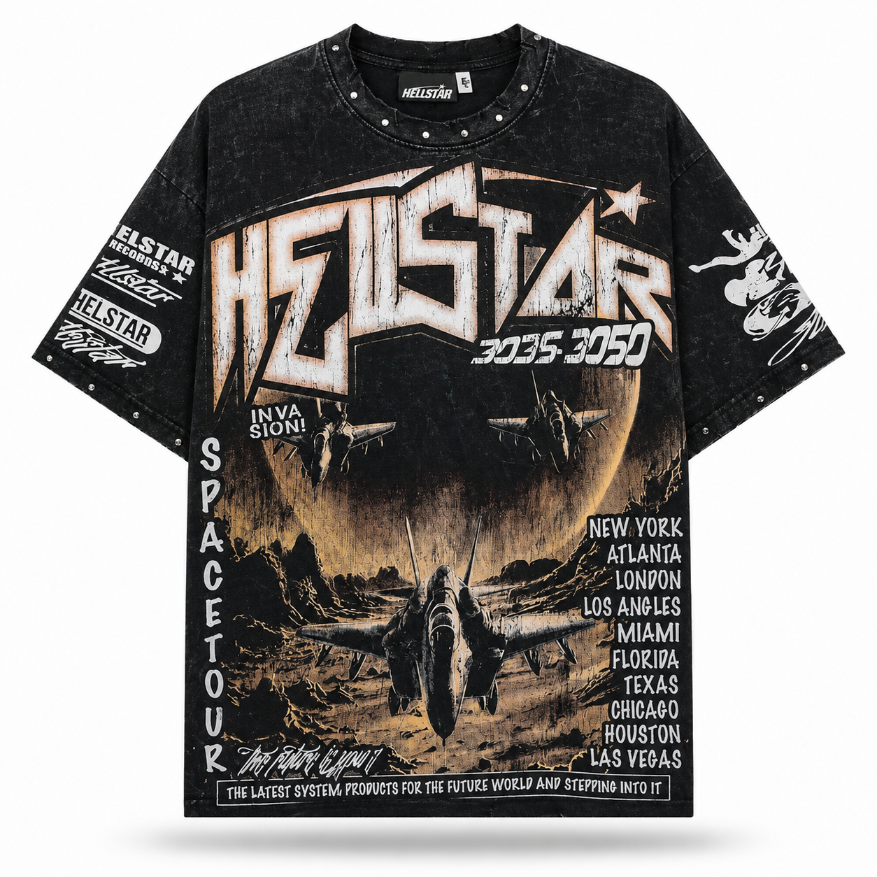 Hellstar Spacetour Fighter Tee Oversize