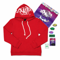 Syna Blood Hoodie – Rojo Intenso - Original