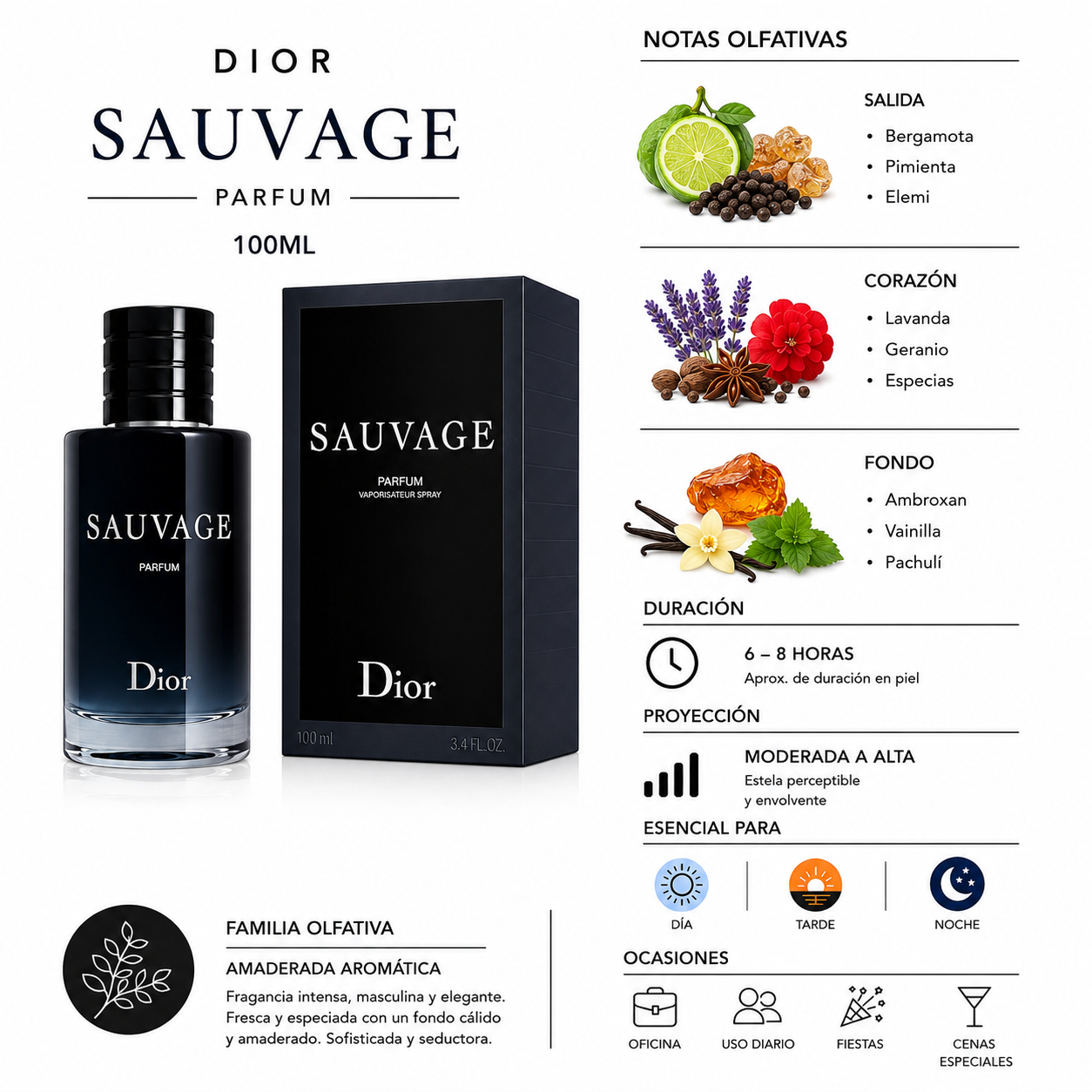 Dior Sauvage - EUA DE PARFUM NEW NOUVEAU