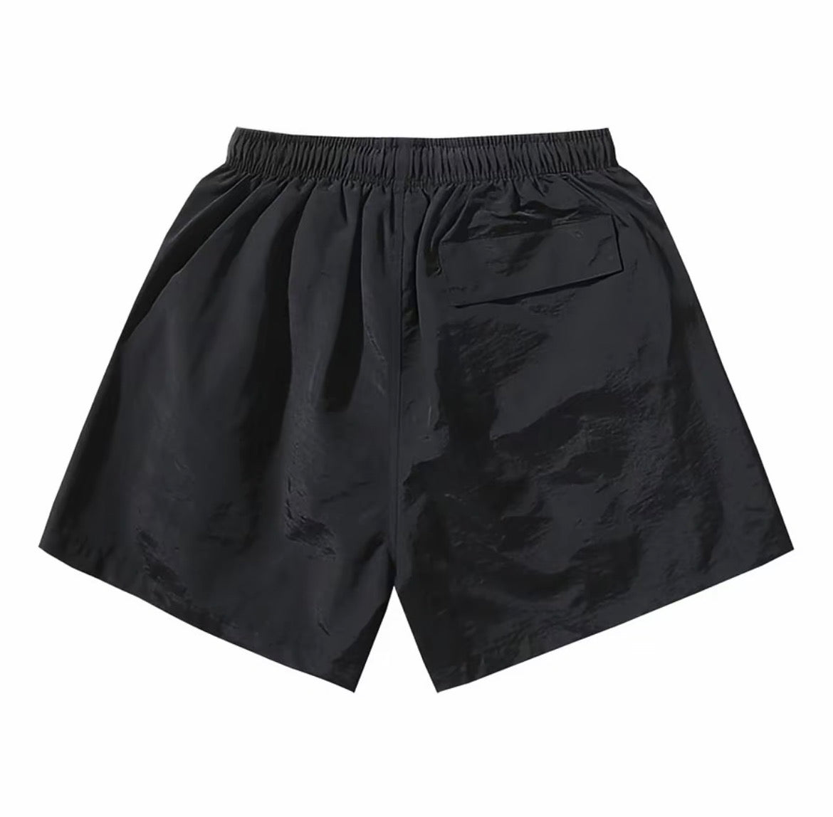 Hellstar Flame / Racing Logo Shorts Black