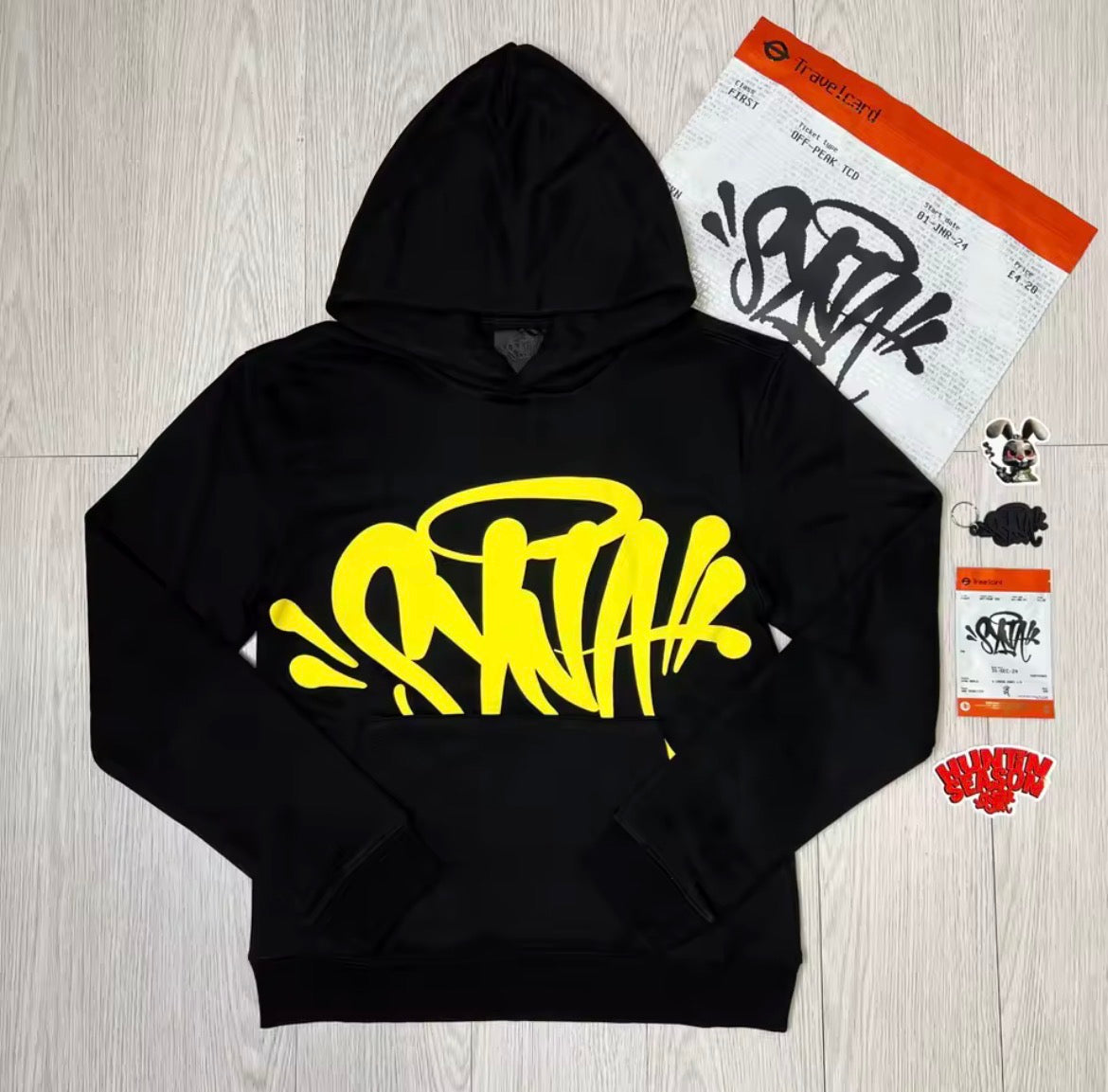 Syna Flame Hoodie – Amarillo Neon