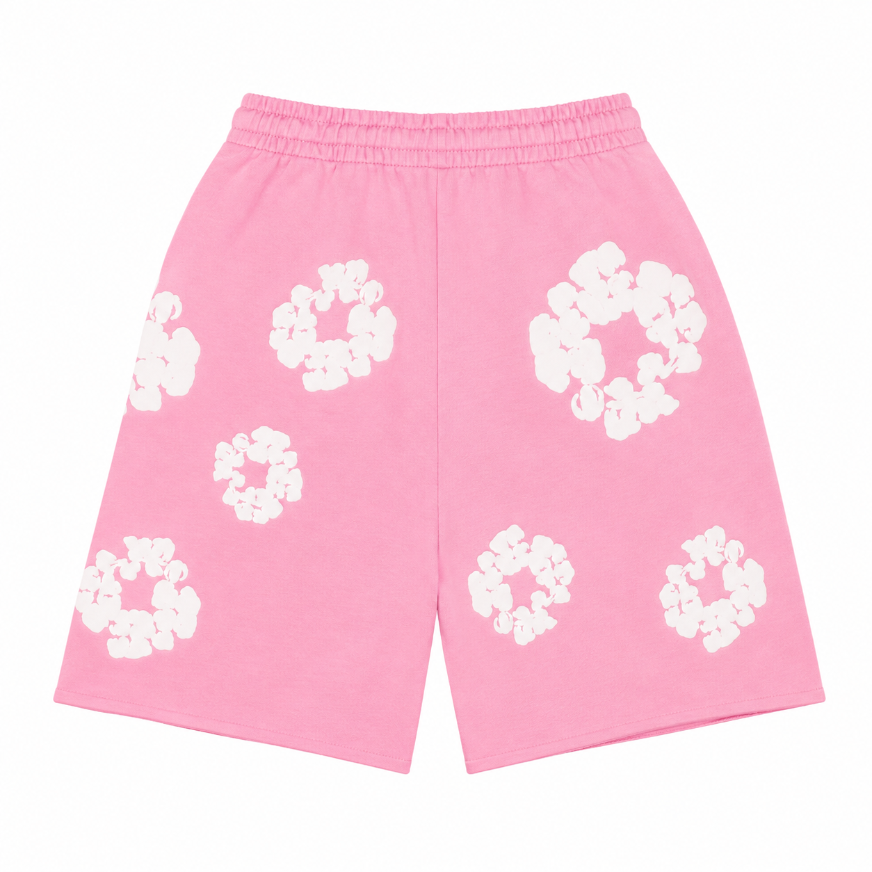 Short Denim Tears Wreath Rosa