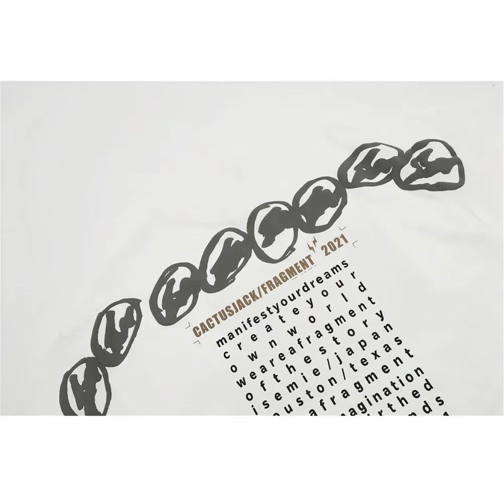 Cactus Jack x Fragment Chain Logo Tee