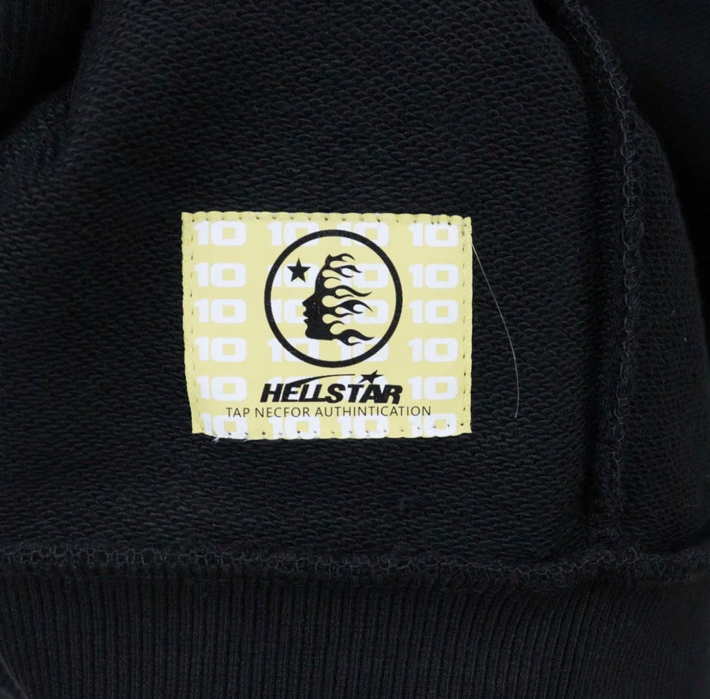 Hellstar Sport Heavyweight Zip Hoodie – Black