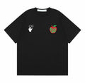 Off-White Apple Arrow Print Tee - Black